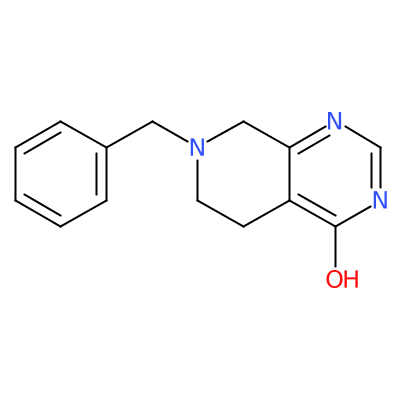 Molecular structure for 7-benzyl-1,5,6,8-tetrahydropyrido[3,4-d]pyrimidin-4-one